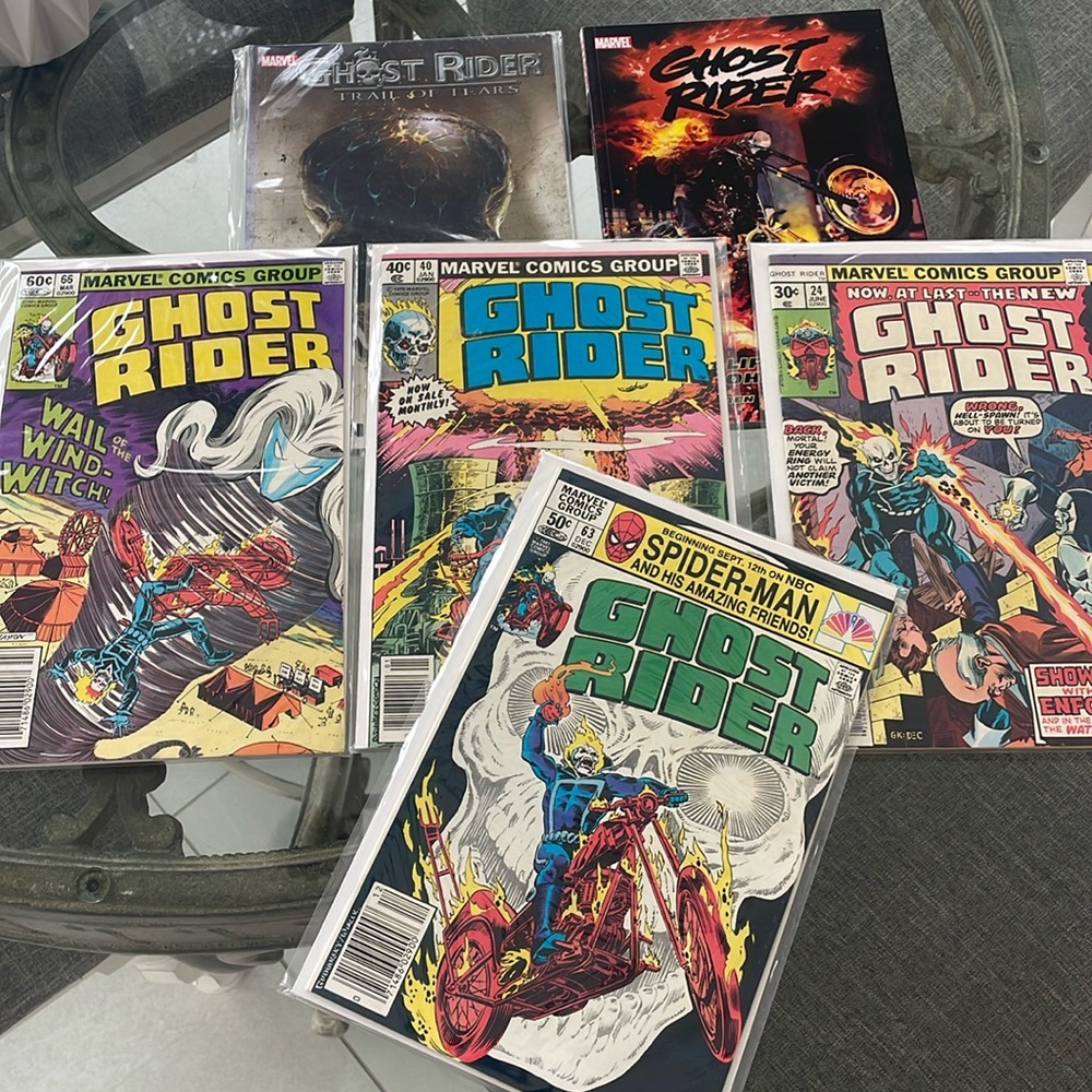 Marvel Ghost Rider Comics Newer and Vintage